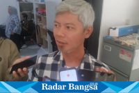 Ketua KPU Kota Kediri, Reza Cristian (foto: Hikam)