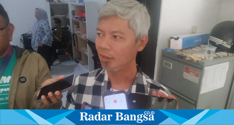 Ketua KPU Kota Kediri, Reza Cristian (foto: Hikam)