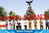 Flyover Djuanda resmi diresmikan oleh Presiden Joko Widodo pada Jumat (6/9) (IST)