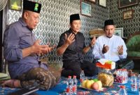 (tengah) Cabup Sidoarjo Nomor Urut 1 Subandi,   Silaturahmi ke Kiai NU di Tanggulangin
