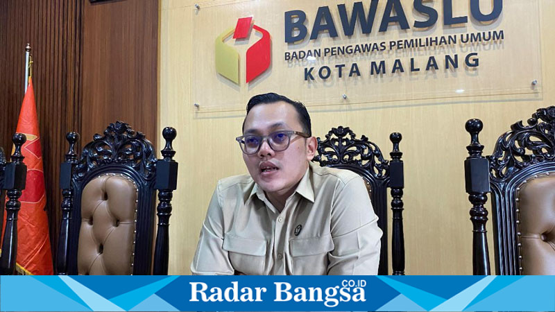 Hamdan Akbar Safara, Koordinator Divisi Penanganan Pelanggaran, Data, dan Informasi Bawaslu Kota Malang 