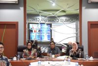 Acara Monev  Keterbukaan Informasi Publik yang diselenggarakan oleh Komisi Informasi Provinsi Jawa Timur secara daring melalui Zoom Meeting, Selasa (15/10).