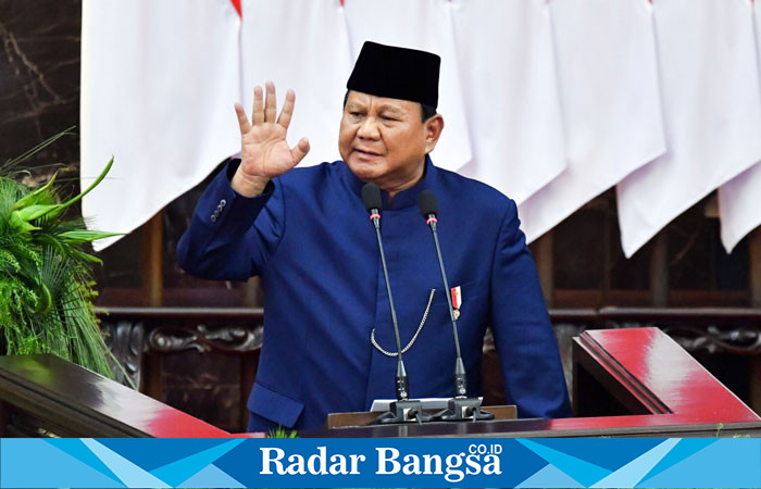 Presiden RI, Prabowo Subianto (IST)