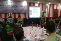 PWI Sidoarjo menggelar seminar jurnalistik di Hotel Helogen Juanda (Dok Rino/RadarBangsa)