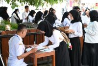 Pelamar calon pegawai negeri sipil IKUTI  Ujian Seleksi Kompetensi Dasar CPNS 2024 (ist)