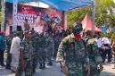 Kodim 0822 Bondowoso menggelar upacara peringatan HUT Tentara Nasional Indonesia (TNI) ke-79