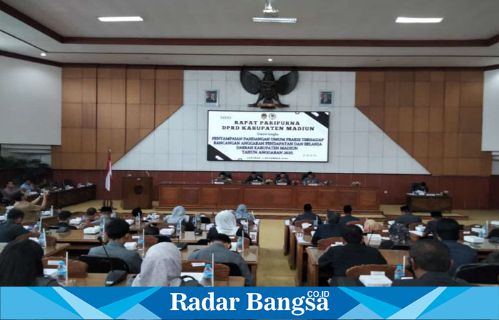 DPRD Kabupaten Madiun Gelar Rapat Paripurna (IST)