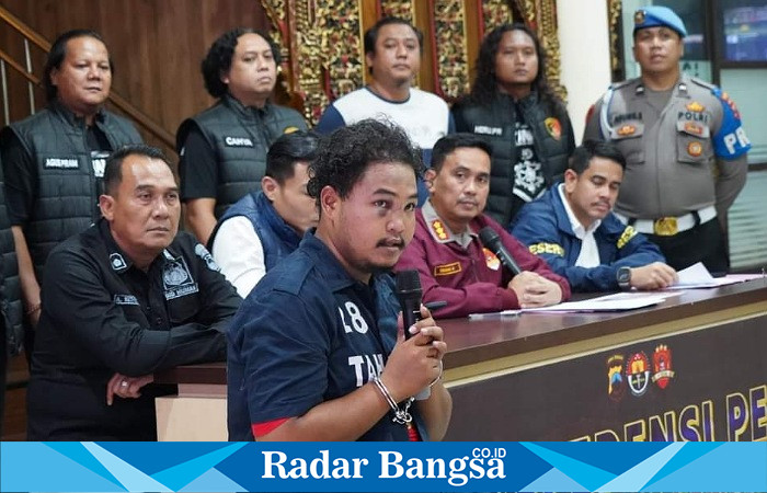 Ep tersangka  pembunuhan seorang perempuan berusia 25 tahun yang hotel di  Purwodinatan, Semarang Tengah