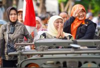 Calon Gubernur Jawa Timur nomor urut 2, Khofifah Indar Parawansa, turut hadir dalam Kirab Milad ke-110 Al Irsyad Al-Islamiyah (hms)