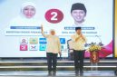 Pasangan Calon Gubernur Jawa Timur Nomor Urut 2, Khofifah Indar Parawansa dan Emil Elestianto Dardak, sukses mengakhiri debat pamungkas Pilgub Jatim 2024 yang digelar di Grand City Surabaya (hms)