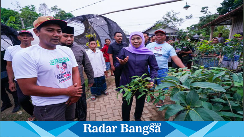 Khofifah Siap Bantu Petani Durian Ripto, Akses Modal Lebih Mudah dengan Grace Periode