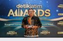 Kepala Dinas Komunikasi dan Informatika Kabupaten Lamongan, Sugeng Widodo, dalam acara Detik Jatim Awards 2024 di Dyandra Convention Center, Surabaya.(IST)