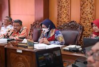 Diskominfo Sidoarjo menggelar Evaluasi Implementasi Program Smart City Tahap 2 Tahun 2024 di Opsroom Setda Kabupaten Sidoarjo (IST)