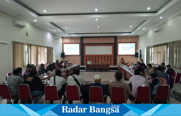 Dinas Kesehatan Kabupaten Pacitan bersama Forum Pewarta Pacitan gelar Rakor (ist)