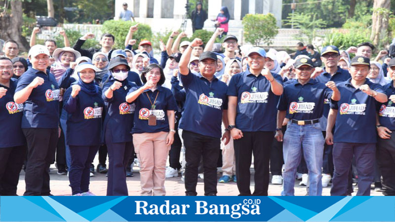 Suasana semarak memenuhi lapangan Alun-alun Sidoarjo (IST)