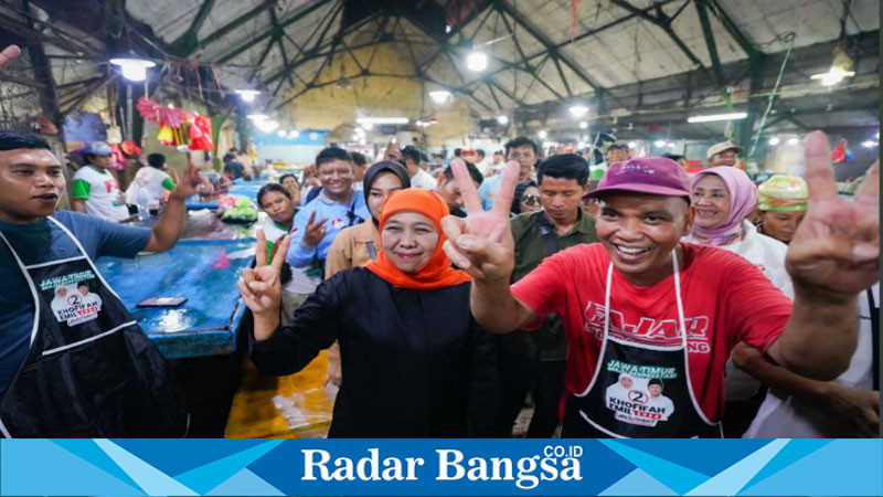 Produksi Ikan Tertinggi, Khofifah Dorong Revitalisasi Pasar Pabean