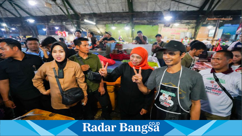 Produksi Ikan Tertinggi, Khofifah Dorong Revitalisasi Pasar Pabean