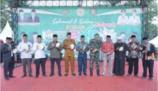 Bupati  Asahan H. Surya, B, Sc  diwakili   staf ahli bidang  hukum  dan  politik  M. Yusuf  Lubis  buka  acara  Asahan Madrasah  Expo  2024. ( foto Istimewa )