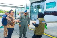 Pj. Gubernur Jawa Timur, Adhy Karyono, melakukan audiensi dengan BMKG di Stasiun Meteorologi Juanda (hms)