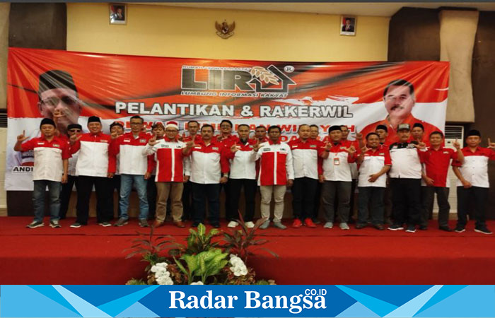 Jajaran pengurus DPW  LIRA Jawa Timur periode 2023-2028 resmi dilantik di Lawang, Kabupaten Malang pada Minggu, (15/12/2024)  (ist) 