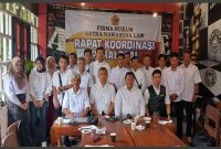 Firma Hukum Astra NawaSena Law Adakan rapat koordinasi paralegal (IST)