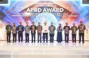 Rakornas Keuangan Daerah dan Penganugerahan APBD  Award Tahun 2024 di Grand Sahid Jaya Hotel, Jakarta, pada Rabu (18/12)(hms)