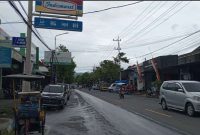 Pasar Tradisional Arjowinangun di Kabupaten Pacitan justru menunjukkan kondisi yang lesu dan sepi (Dok foto Yuan)