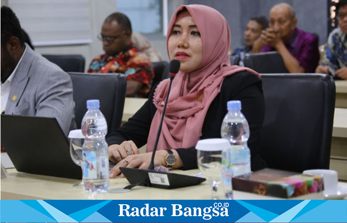 Senator DPD RI asal Jawa Timur, Dr. Lia Istifhama, M.E.I., menyoroti pentingnya penguatan OTODA diskusi publik bersama kelompok DPD RI di MPR RI, Selasa (3/12/2024) (Dok Istimewa)