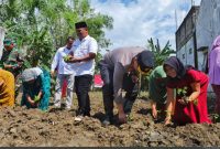 Kapolres Lamongan AKBP Bobby A. Condroputra, S.H., S.I.K., M.Si., melaksanakan kegiatan P2B di Desa Warukulon, Kecamatan Pucuk (ist)