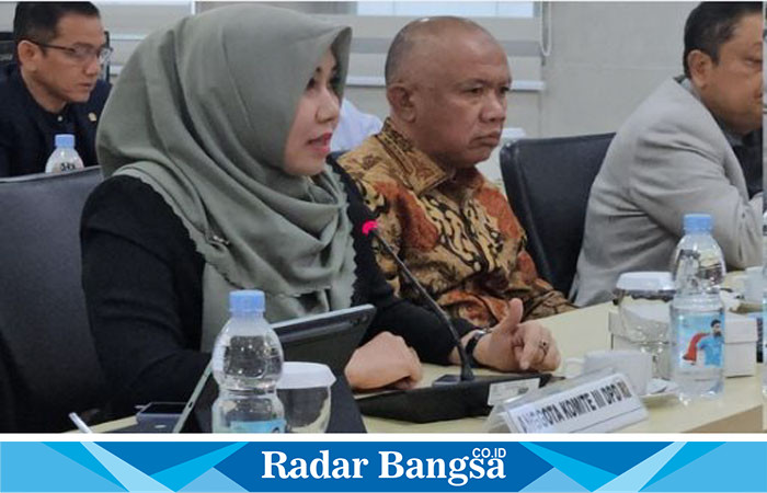 Anggota DPD RI  Dr. Lia Istifhama saat  rapat kerja Komite III DPR RI di Kompleks Parlemen, Senayan, Jakarta (Dok Istimewa)