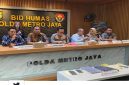 Kepala Subdirektorat 4 Direktorat Reserse Siber Polda Metro Jaya, AKBP Herman Edco Wijaya Simbolon, konfrensi pers  pada Jumat (10/1/25) (ist)