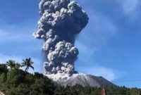 Gunung Ibu di Maluku Utara (ist)