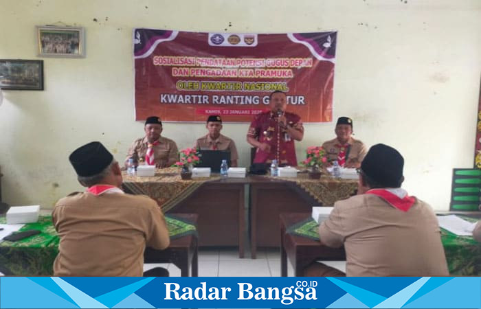 Camat Guntur Hadiri Sosialisasi KTA Pramuka (ist)