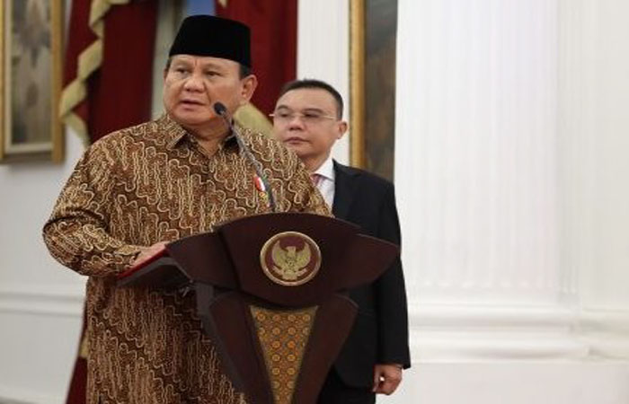 Presiden Republik Indonesia Prabowo Subianto (ist)