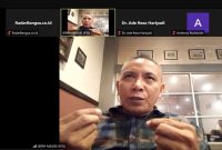 Diskusi publik yang diselenggarakan oleh Pusat Pengembangan dan Pengkajian Sosial (P3S) melalui Zoom Meeting pada Selasa (21/1/2025) (Screenhot zoom)