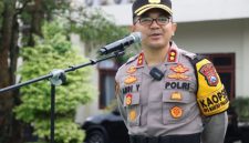 Kapolres Batu, AKBP Andi Yudha Pranata, S.H., S.I.K., M.Si. saat pimpin upacara dalam rangka Hari Kesadaran Nasional (ist)