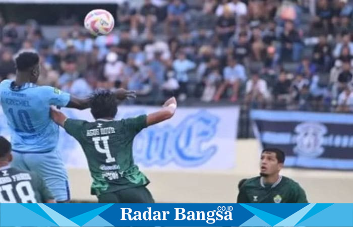 Persela Lamongan dengan PSKC Cimahi setelah laga perdana babak 8 besar Liga 2 2024/2025 berakhir imbang 1-1 (ist)