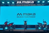 MAKA Motors resmi meluncurkan sepeda motor listrik pertamanya, MAKA Cavalry, dalam s acara megah di Senayan, Jakarta Pusat, 15 Januari 2025 (ist)