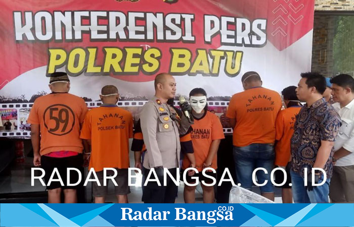 Polres Batu berhasil membongkar sindikat perdagangan Bayi secara Ilegal