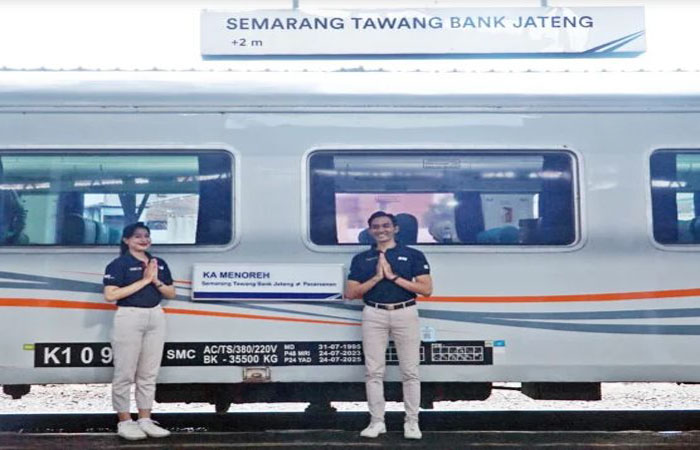 KA Kamandaka (Relasi Semarang Tawang Bank Jateng – Tegal – Cilacap PP) (ist)