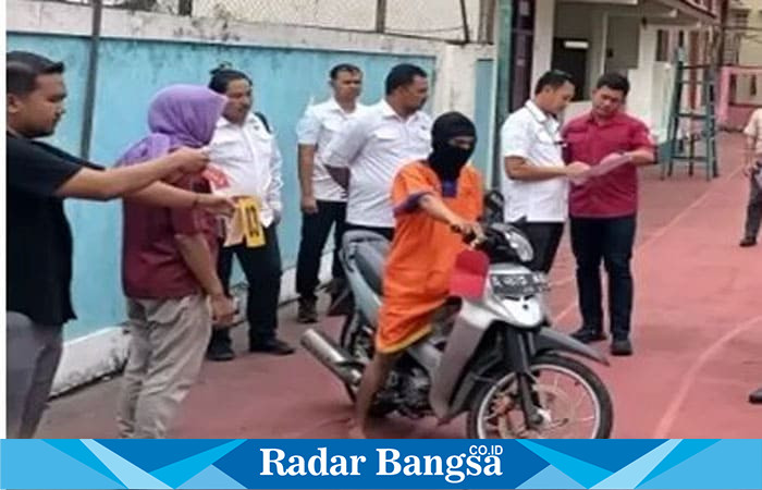 - Polres Lamongan menggelar rekonstruksi kasus pembunuhan (ist)