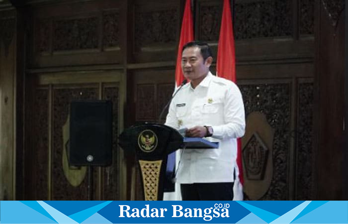 Bupati Lamongan Yuhronur Efendi saat membuka kegiatan Simposium Fornasmala di Pendopo Lokatantra (ist)