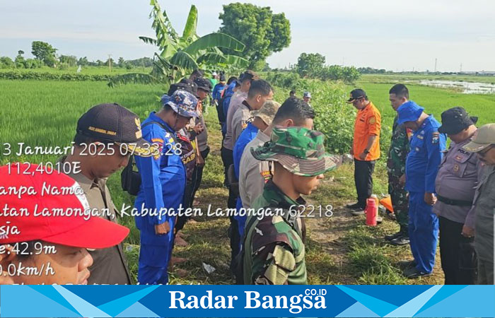 Polsek Tikung dan Tim Basarnas  Apel persiapan untuk kelanjutan pencarian korban tenggelam di Waduk Jotosanur (IST)