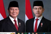 Presiden Prabowo Subianto dan Wakil Presiden Gibran Rakabuming (ist)