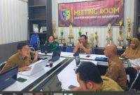 PLD  Kecamatan Mranggen menggelar sosialisasi mengenai penerapan Siskeudes kepada Perangkat Desa yang bertugas sebagai PTPKD di Balai Kecamatan Mranggen (ist)