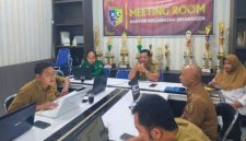 PLD  Kecamatan Mranggen menggelar sosialisasi mengenai penerapan Siskeudes kepada Perangkat Desa yang bertugas sebagai PTPKD di Balai Kecamatan Mranggen (ist)