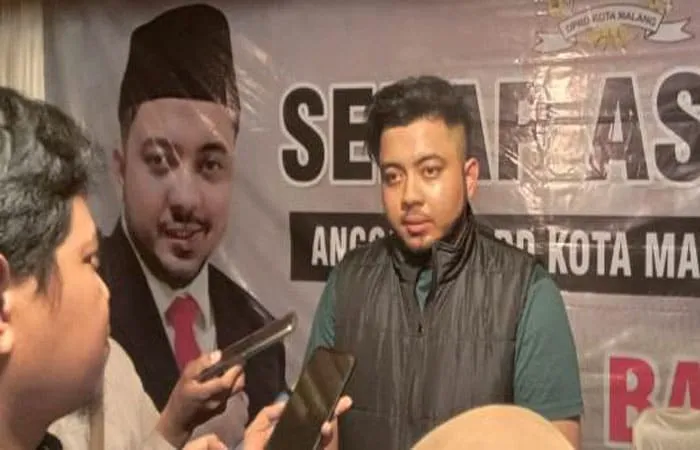 Foto Abu Bakar saat memberikan keterangan kepada awak media usai acara reses (ist)
