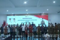  Banggar DPRD Propsu lakukan kunjungan kerja ke Asahan  bahas DBH dan BKP. (foto/istimewa )