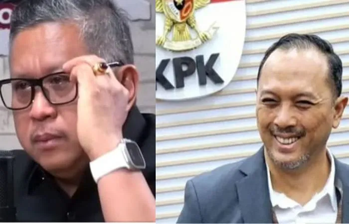 Hasto Kristiyanto - Juru Bicara KPK Tessa Mahardhika Sugiarto (ist)