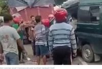 Kecelakaan Lalu Lintas di Jalan Lamongan (ist)